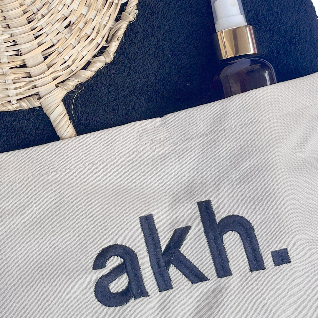 Akh Beach Towel