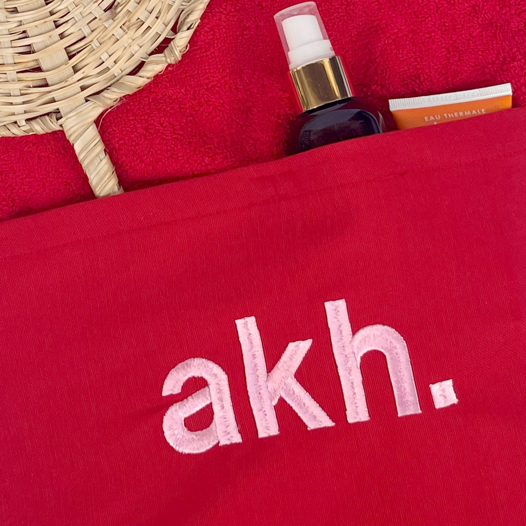 Akh Beach Towel
