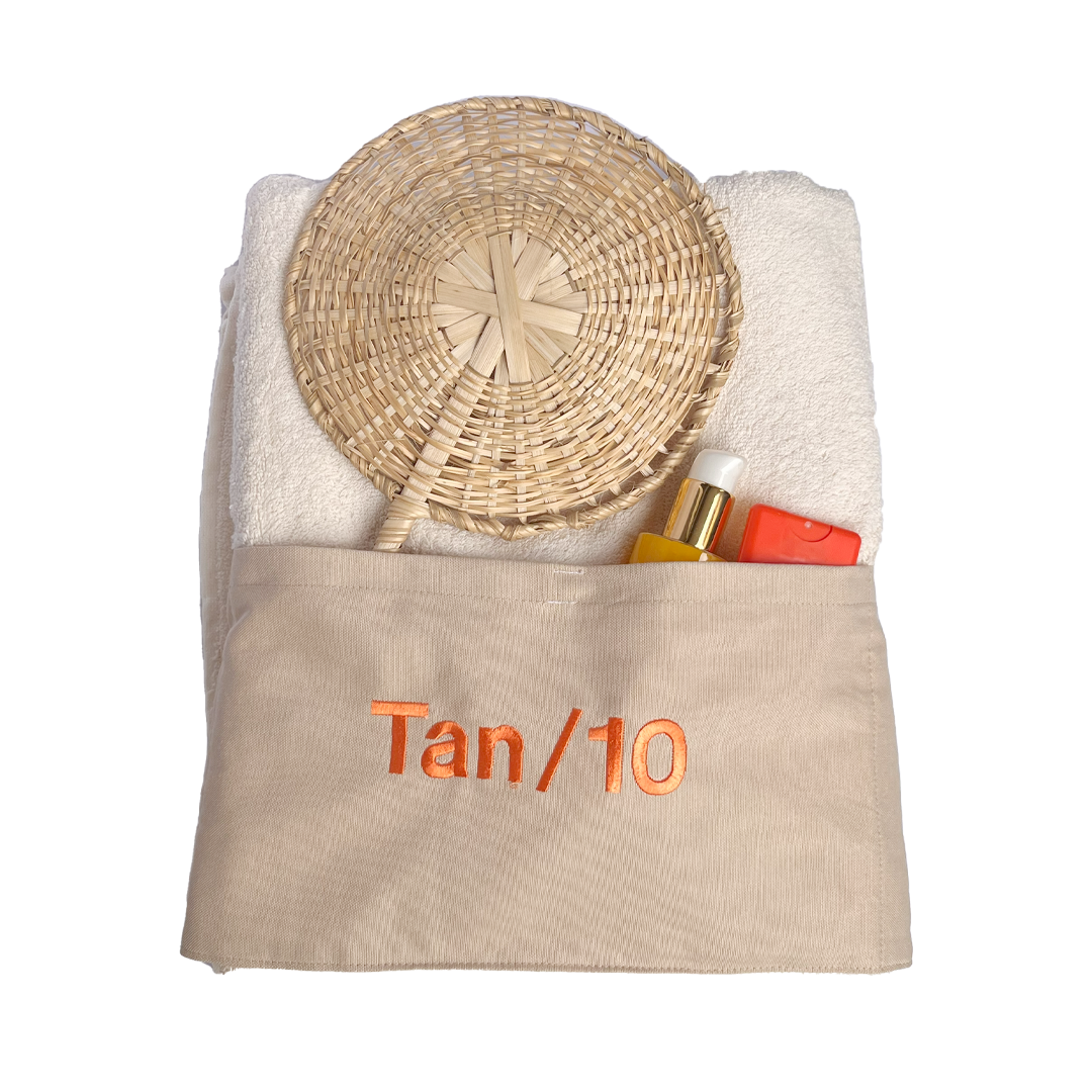 Tan/10 Beach Towel