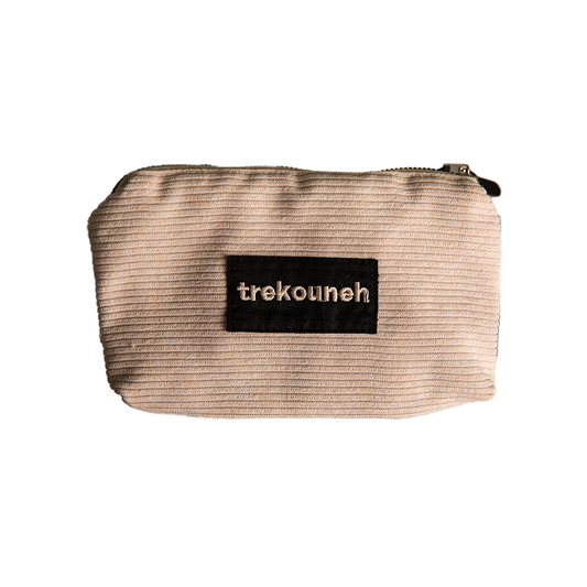 Trekouneh Velvet Small Pouch