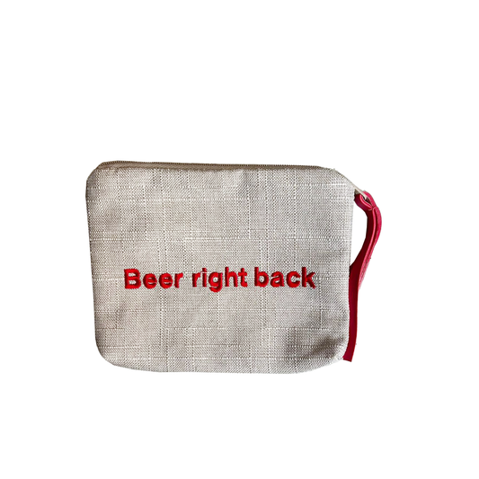 Beer Right Back Small Pouch