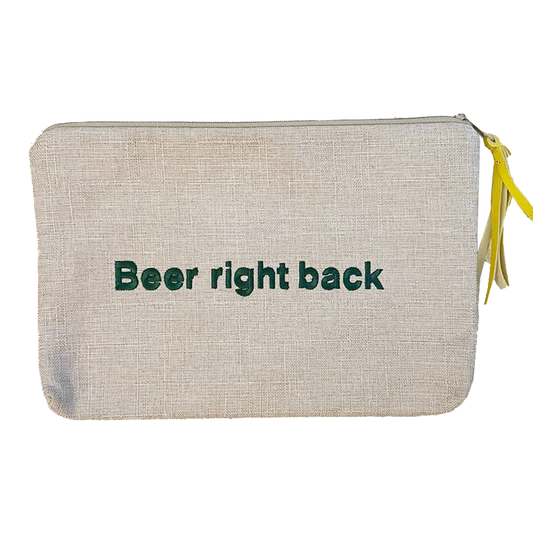 Beer Right Back Big Pouch