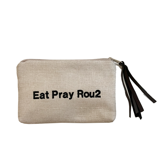 Eat Pray Rou2 Small Pouch