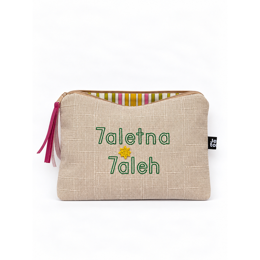 7aletna 7aleh Beads Big Pouch