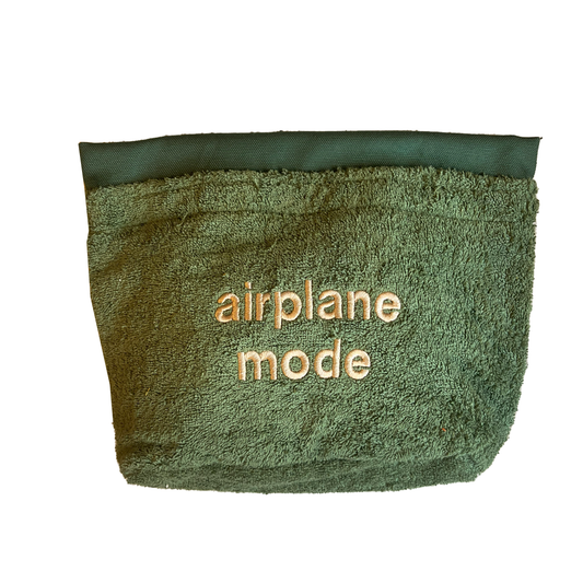 Airplane Mode Big Towel Pouch