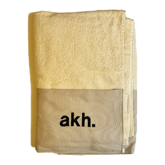 Akh Beach Towel