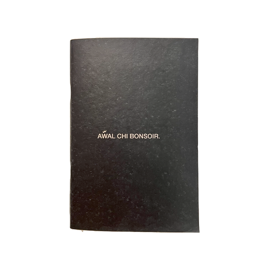 Awal Chi Bonsoir Notebook