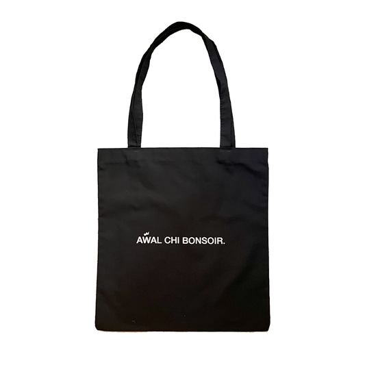 Awal Chi Bonsoir Tote Bag