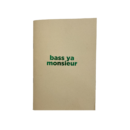 Bass Ya Monsieur Notebook