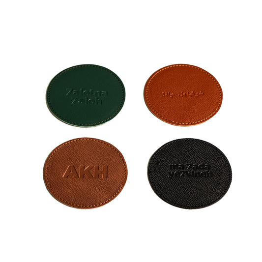 Leather Coasters (set of 4)