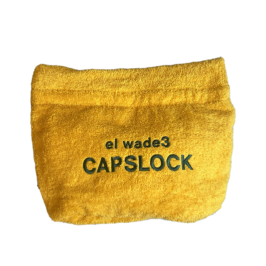 El Wade3 Capslock Big Towel Pouch