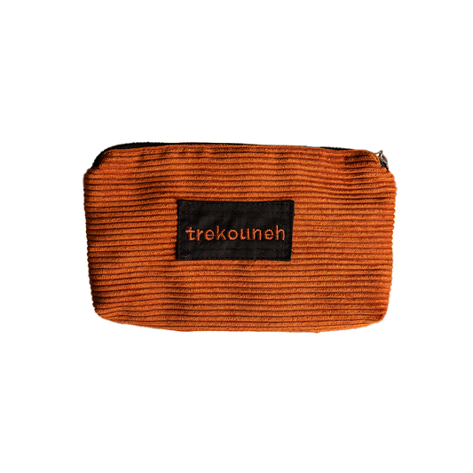 Trekouneh Velvet Small Pouch